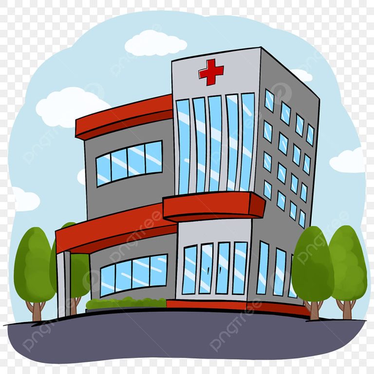 pngtree-medical-hospital-building-hand-drawn-can-be-commercial-cartoon-element-hospitalhand-png-image_4048574